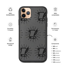Load image into Gallery viewer, The Scribe - iPhone case: Biodegradable