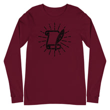 Load image into Gallery viewer, The Scribe - Unisex T-Shirt: Long-Sleeve