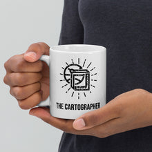 Load image into Gallery viewer, The Cartographer - White Mug: Glossy