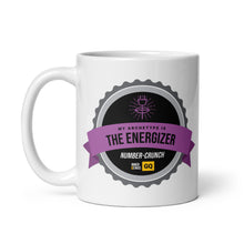 Load image into Gallery viewer, GQ Profile Mug - The Energizer w/ Number-Crunch