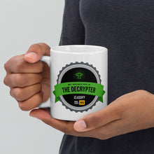 Load image into Gallery viewer, GQ Profile Mug - The Decrypter w/ Classify