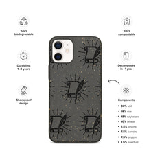 Load image into Gallery viewer, The Scribe - iPhone case: Biodegradable
