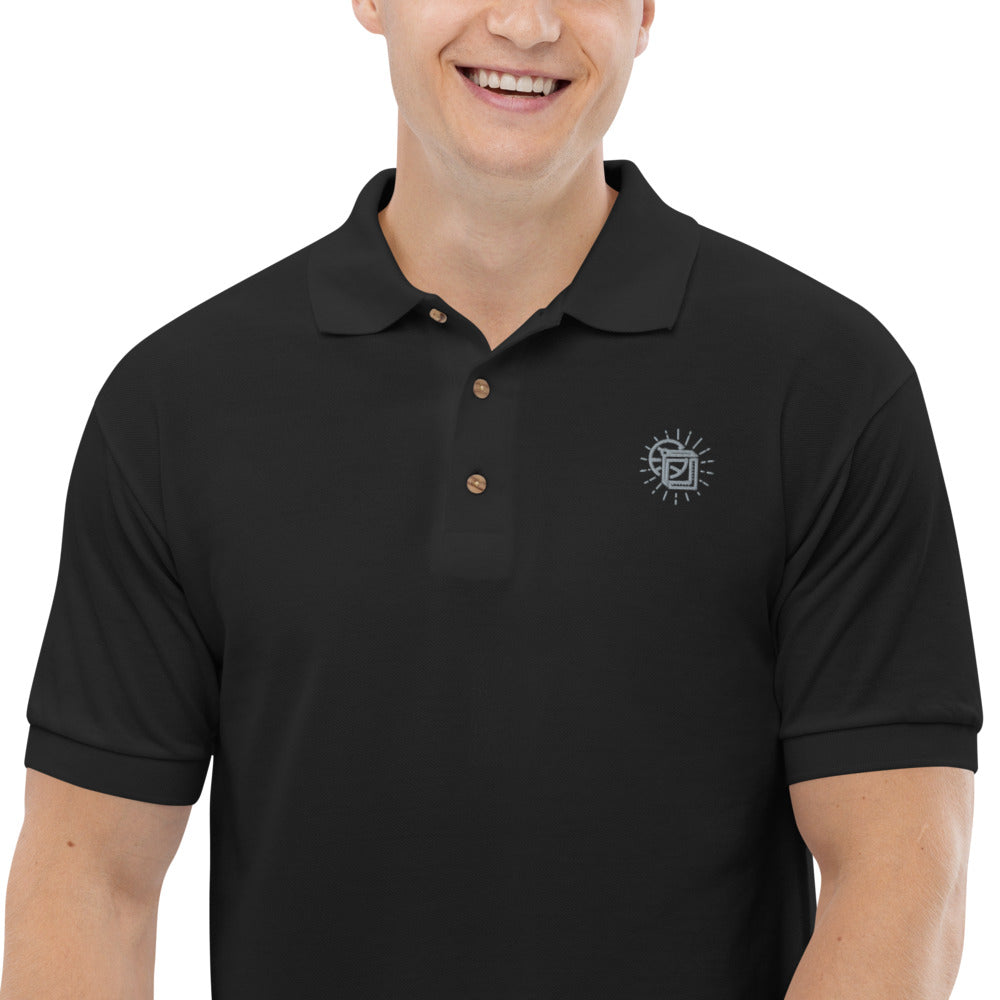 The Cartographer - Polo Shirt: Embroidered