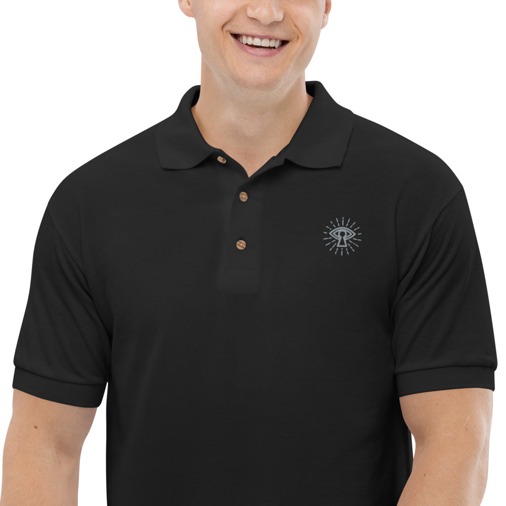 The Decrypter - Polo Shirt: Embroidered