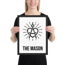 Load image into Gallery viewer, The Mason - Framed Poster: Photo

