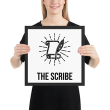 Load image into Gallery viewer, The Scribe - Framed Poster: Photo
