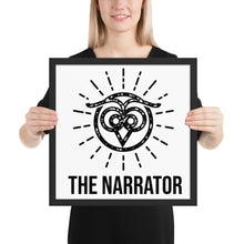 Load image into Gallery viewer, The Narrator - Framed Poster: Photo
