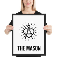 Load image into Gallery viewer, The Mason - Framed Poster: Photo
