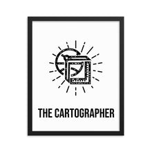 Load image into Gallery viewer, The Cartographer - Framed Poster: Photo
