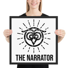 Load image into Gallery viewer, The Narrator - Framed Poster: Photo
