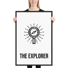 Load image into Gallery viewer, The Explorer - Framed Poster: Photo
