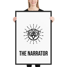 Load image into Gallery viewer, The Narrator - Framed Poster: Photo

