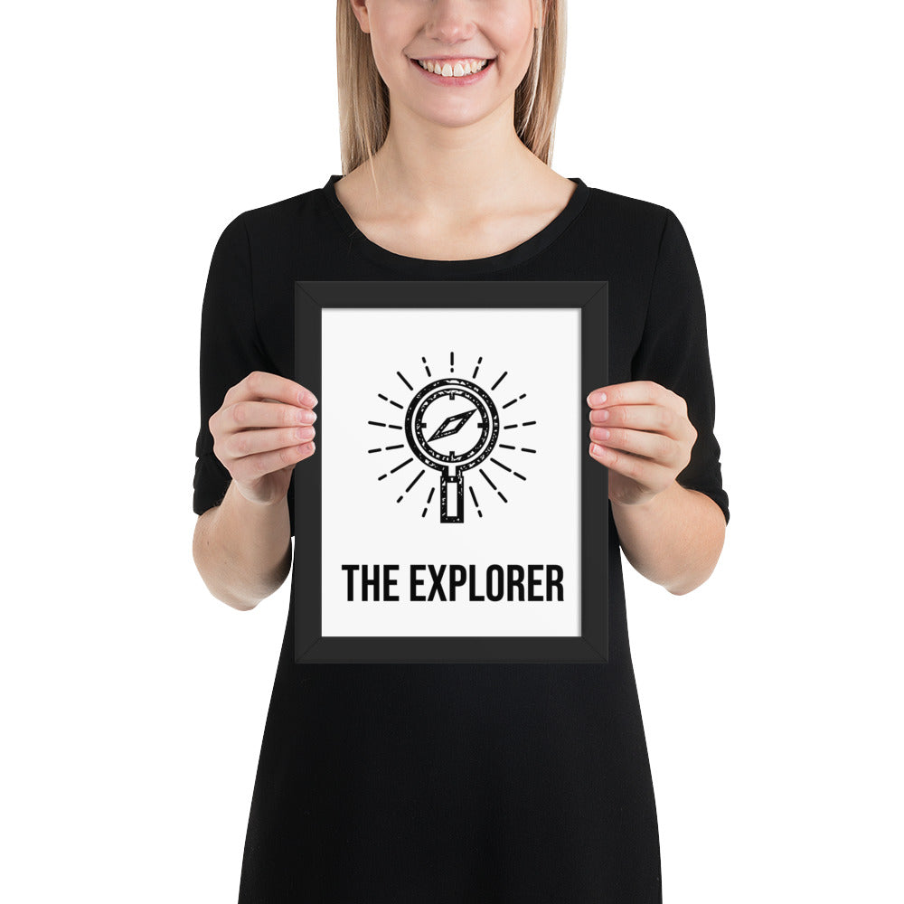 The Explorer - Framed Poster: Photo