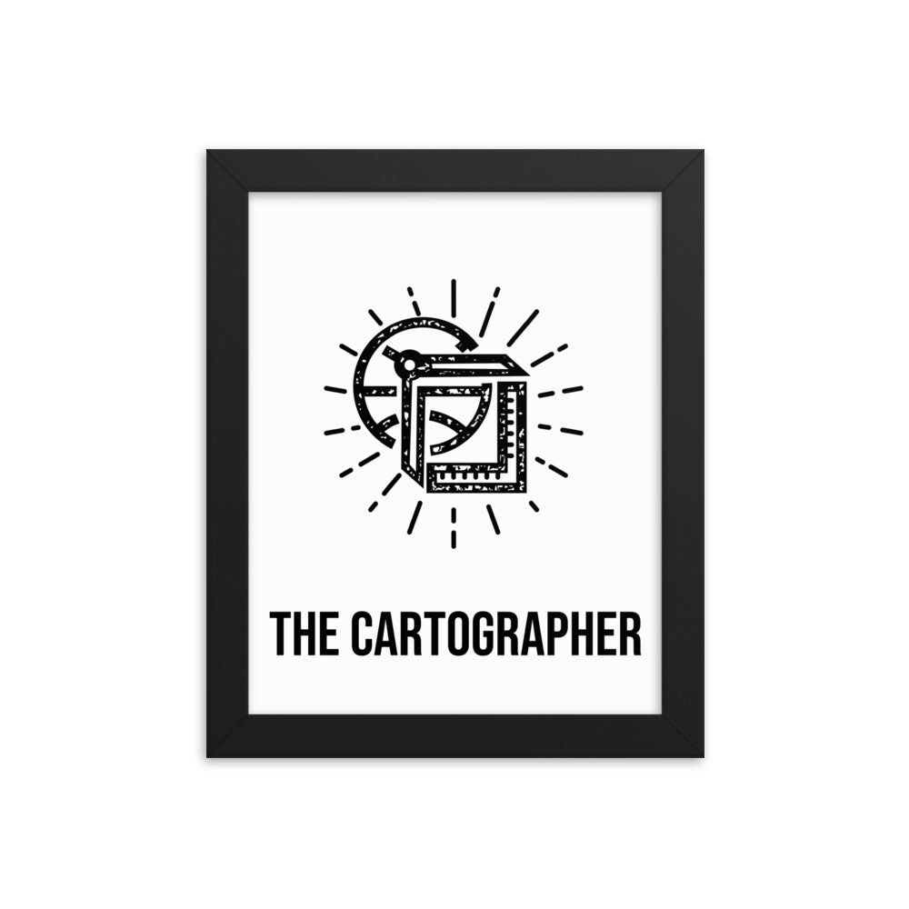The Cartographer - Framed Poster: Photo