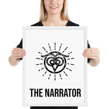 Load image into Gallery viewer, The Narrator - Framed Poster: Photo
