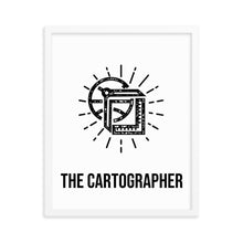 Load image into Gallery viewer, The Cartographer - Framed Poster: Photo
