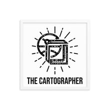 Load image into Gallery viewer, The Cartographer - Framed Poster: Photo
