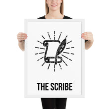 Load image into Gallery viewer, The Scribe - Framed Poster: Photo
