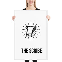Load image into Gallery viewer, The Scribe - Framed Poster: Photo
