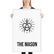 Load image into Gallery viewer, The Mason - Framed Poster: Photo
