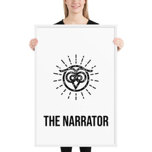 Load image into Gallery viewer, The Narrator - Framed Poster: Photo
