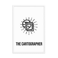 Load image into Gallery viewer, The Cartographer - Framed Poster: Photo
