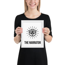 Load image into Gallery viewer, The Narrator - Framed Poster: Photo
