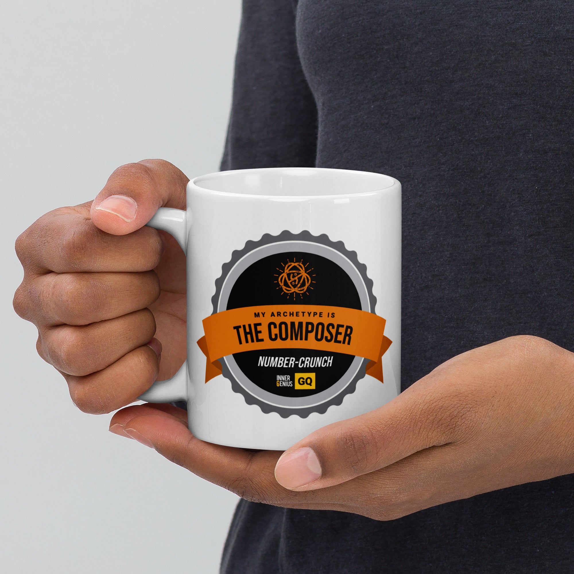GQ Profile Mug - The Composer w/ Number-Crunch – Inner Genius