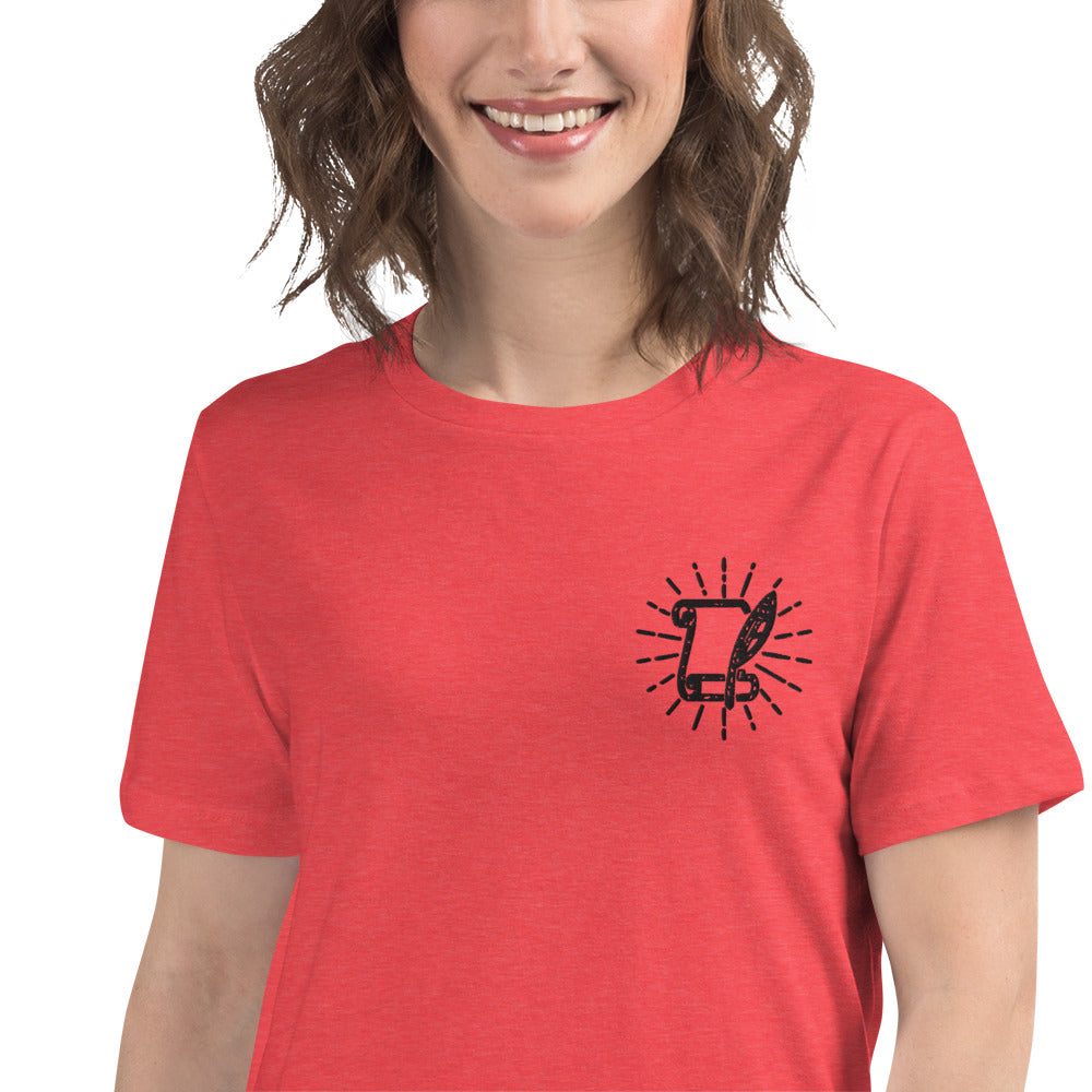 The Scribe - Women's Relaxed T-Shirt